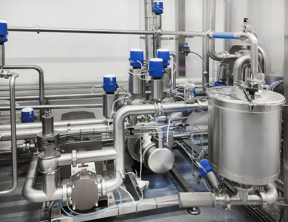 Produktion af overtræk og sirup til is