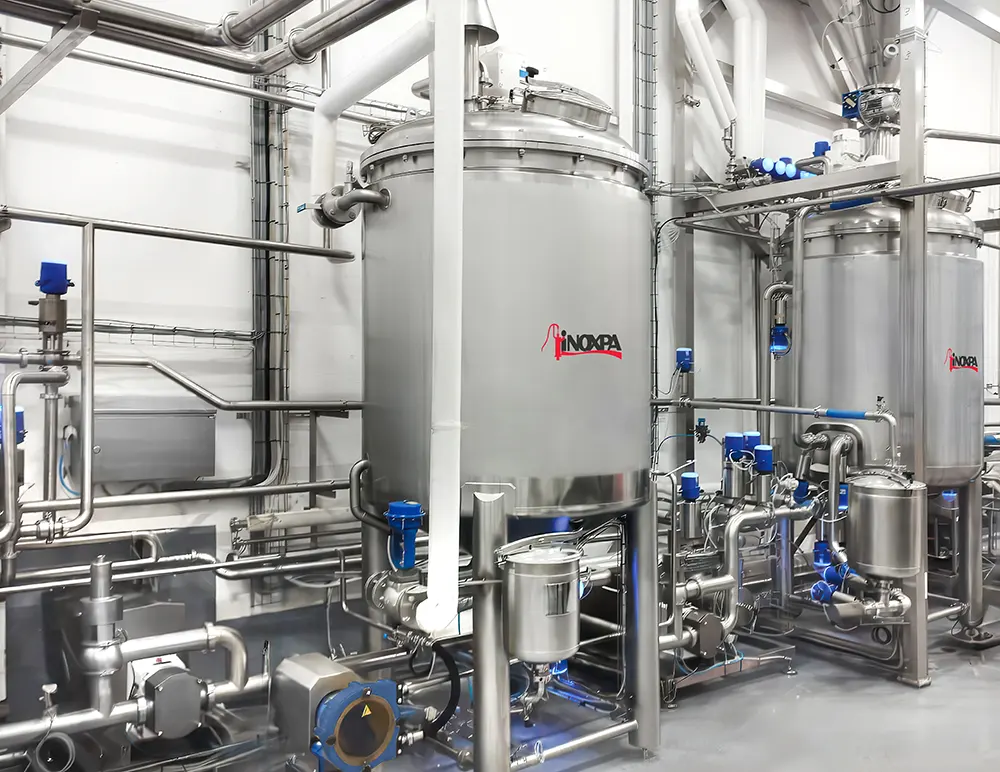 Produktion af overtræk og sirup til is